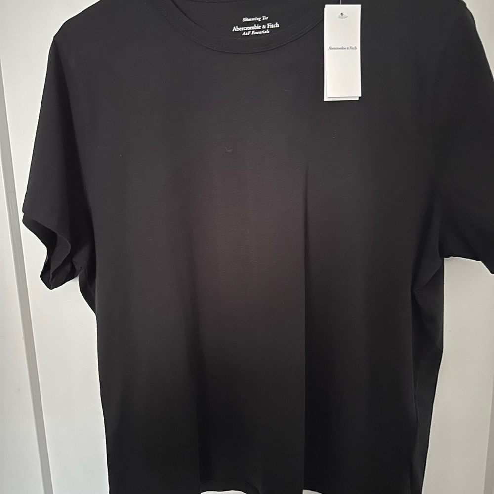 Abercrombie & Fitch Black Short Sleeve Tee